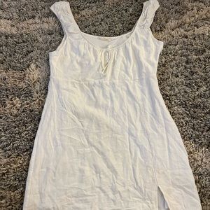 White mini pac sun dress
